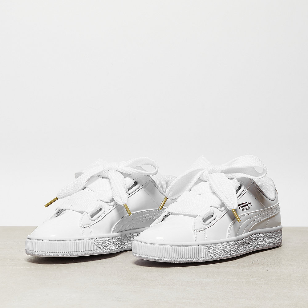 puma basket heart weiß lack puma basket heart weiß lack